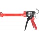 Пистолет для герметика 225 мм полукорпусной усиленный, корпус из алюминиевого сплава, Профи (14233)