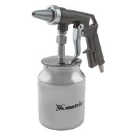 Пистолет пескоструйный с нижним бачком, пневматический Matrix (57326)