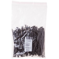 Саморезы черные по гипроку к дереву 4,8 х 110 100 шт Фасовка (22410-0)