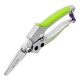 Секатор цветочный, 180 мм, металлические обрезиненные рукоятки, Palisad (60491)