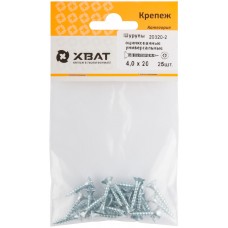 Шурупы оцинкованные, универсальные 4 х 20 (фасовка 25 шт) (20320-2)