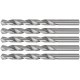 Сверла по металлу HSS полированные 8,0 мм (5 шт.) (33772)