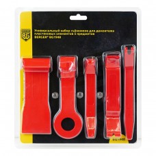 Универсальный набор съёмников для демонтажа пластиковых элементов 5 предметов BERGER BG1948