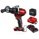 Дрель-шуруповерт ударная бесщеточная 20 В 165 Н·м 2 АКБ LMS 2 А·ч сумка ЗУБР ДБУ-165-22