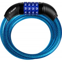 Замок тросовый кодовый 950 мм, d 10 мм, с изменяемым кодом ЗУБР Профессионал 37262-95_z01