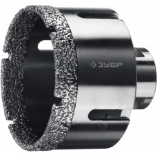 Коронка алмазная вакуумная АВК, d 60 мм, М14, 15 мм кромка ЗУБР Профессионал 29865-60