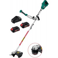 Бесщеточный триммер 36 В 35/25.5 см 2х18 В АКБ 2 А·ч ЗУБР С1-18 ТАБ-365-22