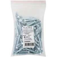 Болт 6-гранная головка (полная резьба) М5 х 40 100 шт DIN933 Фасовка (27040-0)