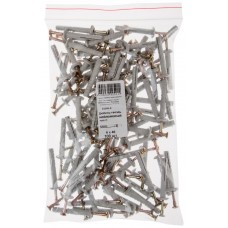 Дюбель-гвоздь полипропиленовый 6 х 40 тип С 100 шт( Фасовка) (24540-0)