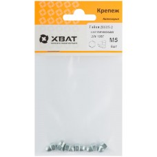 Гайка колпачковая М5 ( фасовка 6 шт ) DIN1587 (28605-2)