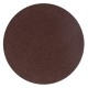 Круг абразивный на ворсовой подложке под липучку, P 80, 125 мм, 10 шт Сибртех (738457)