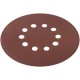 Круги шлифовальные с отверстиями (липучка), алюминий-оксидные, 225 мм, 5 шт. Р 320 (39900)