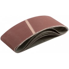 Ленты шлифовальные бесконечные, водостойкие, на тканевой основе, 5 шт., 75х457 мм Р 320 (39690)