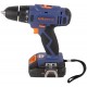 Дрель-Шуруповерт аккумуляторная 18 В; 0-350/0-1250 об/мин; 10 мм; 30 Нм; 2 батареи (Li-Ion) х1,5 Ач; 15+1; 1 ч.; регулировка оборотов MAX-PRO 85030