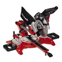 Пила торцовочная Einhell TC-SM 2131/2 Dual,1800вт,210х30мм х48зб,пропил 310х62мм,лазер (4300390)
