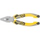 Плоскогубцы комбинированные Смарт, трехцветные прорезиненные ручки, никелевое покрытие 160 мм (50663)