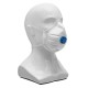 Полумаска фильтрующая формованная , модель Исток, с клапаном выдоха, FFP1 NR (892507)