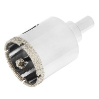 Сверло алмазное по керамограниту, 38 х 67 мм, трехгранный хвостовик Matrix (726383)