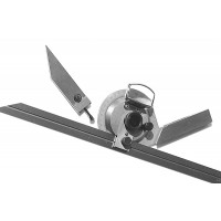 Угломер индикаторный 0-360° 5' с лупой (300мм) Микрон