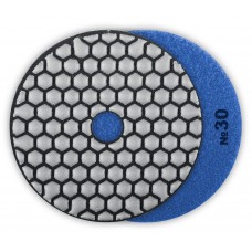 Круг алмазный гибкий шлифовальный АГШК 100 мм, №30, сухое шлифование ЗУБР Профессионал 29868-030