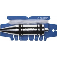 Отвес строительный 5 м, 500 г, хромированная поверхность, с безопасным наконечником ЗУБР 06347-50_z01