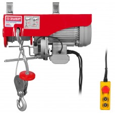 Тельфер электрический 500 / 1000 кг, 1600 В ЗУБР ЗЭТ-1000