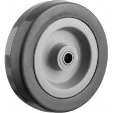 Колесо d 100 мм, г/п 65 кг, резина/полипропилен ЗУБР 30956-100