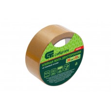 Лента клейкая двусторонняя, 38 мм х 10 м, на тканевой основе Сибртех (888105)