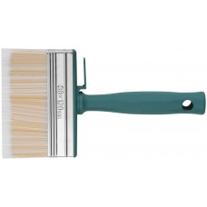 Макловица, искусственная светлая щетина, пластиковый корпус, полая ручка, 