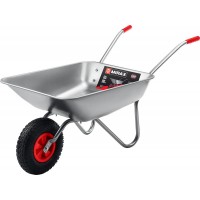 Садовая тачка MX-1, 65 л, 90 кг, одноколесная, оцинкованная сталь MIRAX 39900
