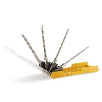 Набор буров по бетону SDS-Plus Runtec 2 Cutter 5, 6, 8, 10 x 160 мм, 4 предмета, RUNTEC, RT-RD2XN160