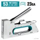 Стальной компактный степлер тип 53 A/10/JT21 23GA 4 - 8 мм СИБИН КРМ-53 31533