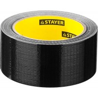 Лента армированная 48 мм, 25 м, черная STAYER Professional 12086-50-25