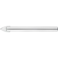 Сверло по стеклу и кафелю 2х кромка цилиндр хвостовик URAGAN 10 мм 29830-10  