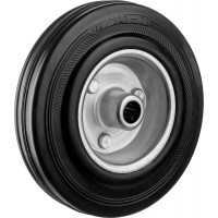 Колесо d 125 мм, г/п 100 кг, игольчатый подшипник, резина/металл ЗУБР Профессионал 30936-125