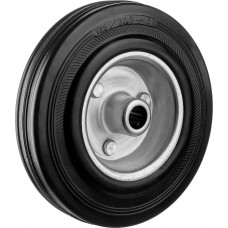 Колесо d 125 мм, г/п 100 кг, игольчатый подшипник, резина/металл ЗУБР Профессионал 30936-125
