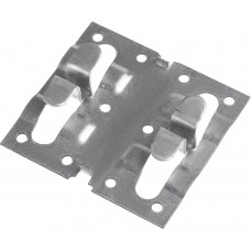 Рядовой крепеж для керамогранита 10 x 70 x 75 мм, цинк, 80 шт ЗУБР Кляймер-КГ 30855