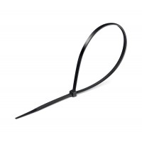 Кабельные стяжки КС-Ч1, 1.8 x 100 мм, нейлон РА66, 100 шт, черные ЗУБР Профессионал 309030-18-100