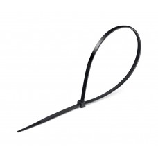 Кабельные стяжки КС-Ч1, 1.8 x 100 мм, нейлон РА66, 100 шт, черные ЗУБР Профессионал 309030-18-100