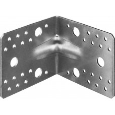 Усиленный крепежный уголок 90 x 105 x 105 x 2.5 мм цинк ЗУБР УКУ-2.5 31011-105