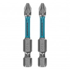 Бита торсионная PZ2 x 50 мм, для ударных шуруповертов, 2 шт. Gross (11488)