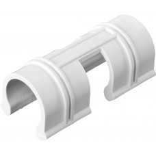 Зажим для крепления пленки d 12 мм, белый, полипропилен, 20 шт GRINDA 422317-12