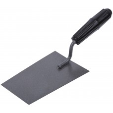 Кельма с пластиковой ручкой отделочника, полимерное покрытие КО 165 мм (05886)