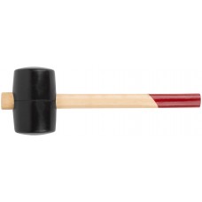 Киянка резиновая, деревянная ручка 65 мм ( 600 гр )