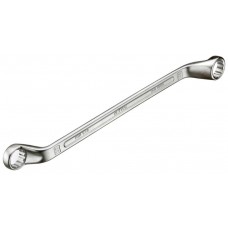 Ключ гаечный накидной двусторонний 6?7 мм, глубокий изгиб, Cr-V, DIN 838, HEYCO HE-50805060780