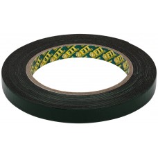Лента клеящая, 2-х сторонняя монтажная,на вспененной основе, с полимерной подложкой, 12 мм х 5 м (11795)