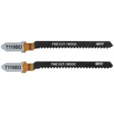 Полотна по дереву, HCS, фрезерованные, волнистые зубья, 75/50/2 мм (Т119ВО), 2 шт. (40885)