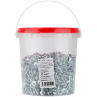 Саморезы для листовых пластин, остроконечные 4,2 х 16 (фасовка Ведро 1000 шт) (22716-7В)