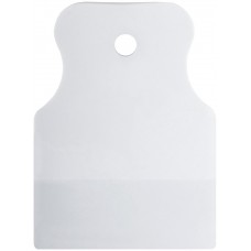 Шпатель резиновый белый 60 мм (06862)