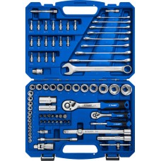 Универсальный набор инструмента 82 предм. А-82 (1/2 + 1/4) Профессионал ЗУБР 27635-H82